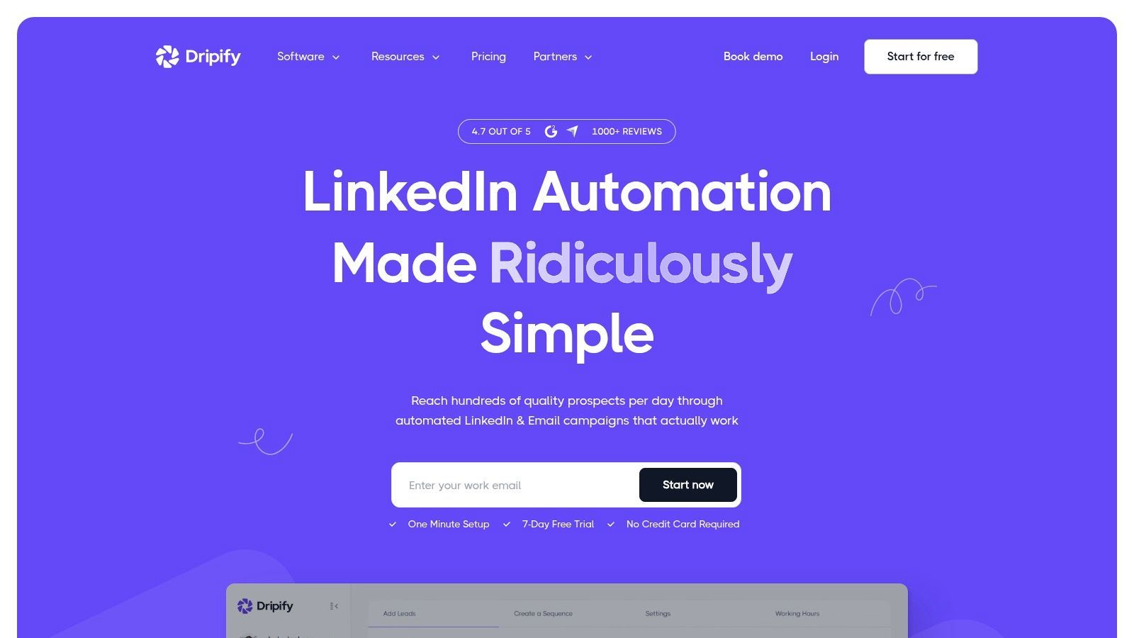 Dripify LinkedIn prospecting platform